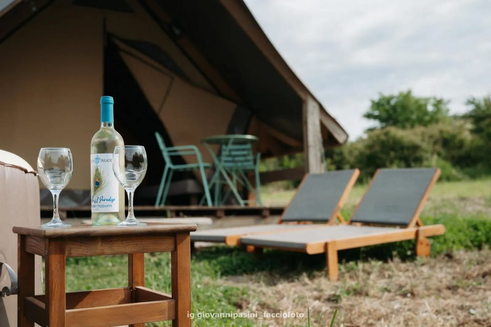 Agriturismo Glamping Pettirosso فراتّا تيرمي إيطاليا