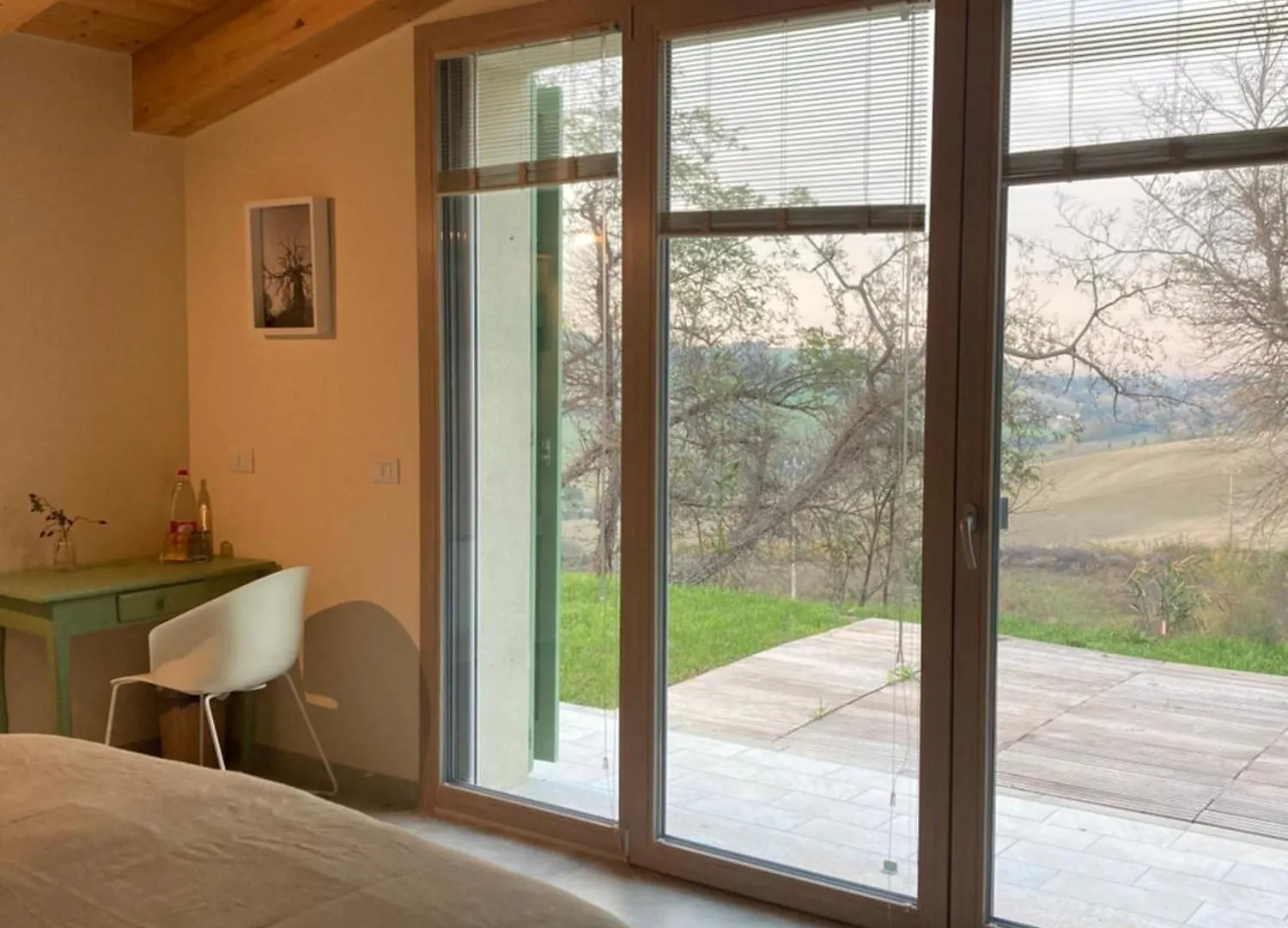 Luxury tent Agriturismo Glamping Pettirosso Polenta Italy