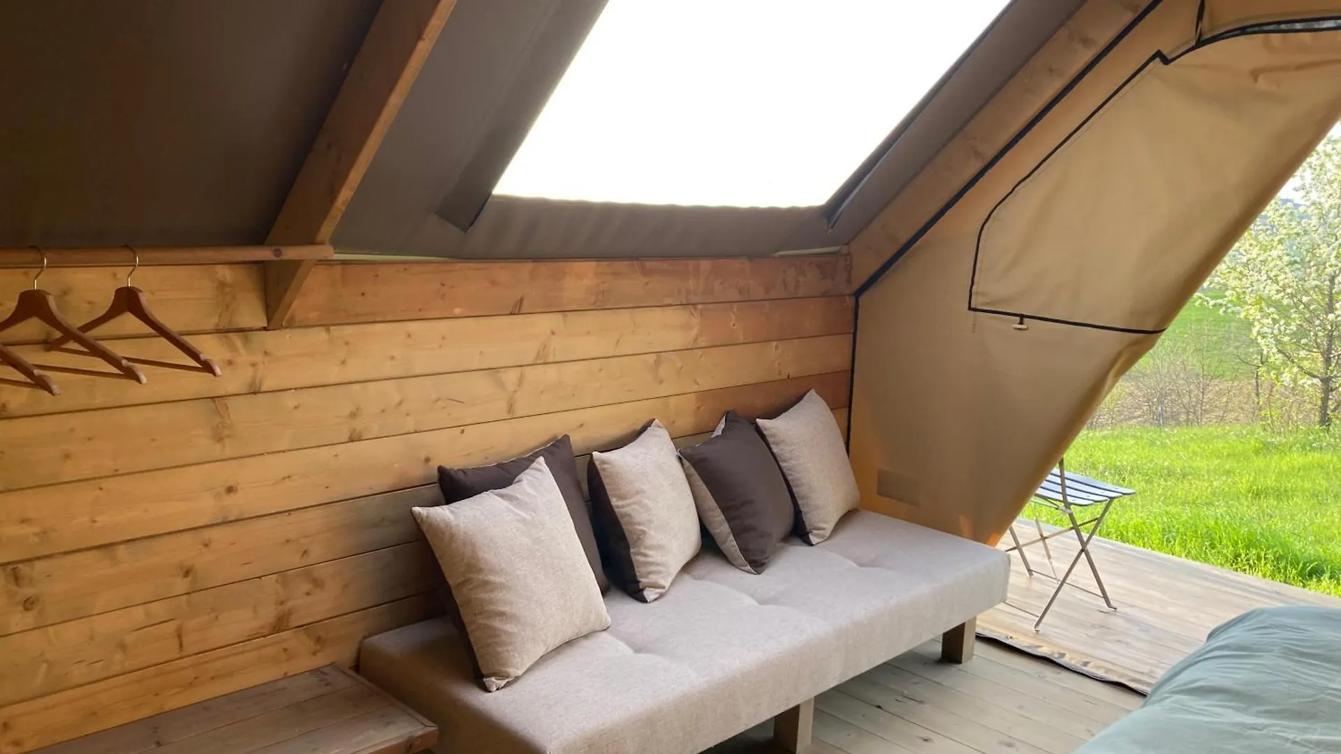 Luxury tent Agriturismo Glamping Pettirosso Polenta